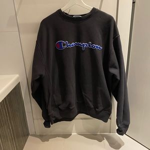 Mens XL Champion Logo Crewneck Sweatshirt